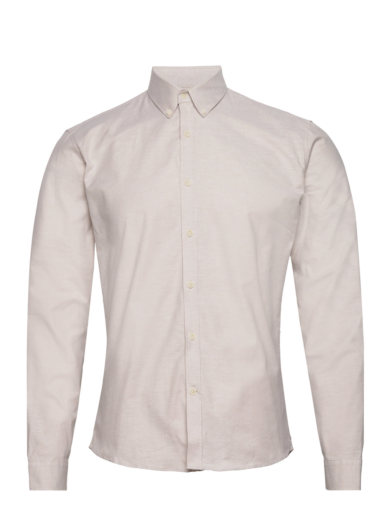 Lindbergh Yarn Dyed Oxford Superflex Shirt, XXL, Pink, Skjorter > Afslappet, Herre