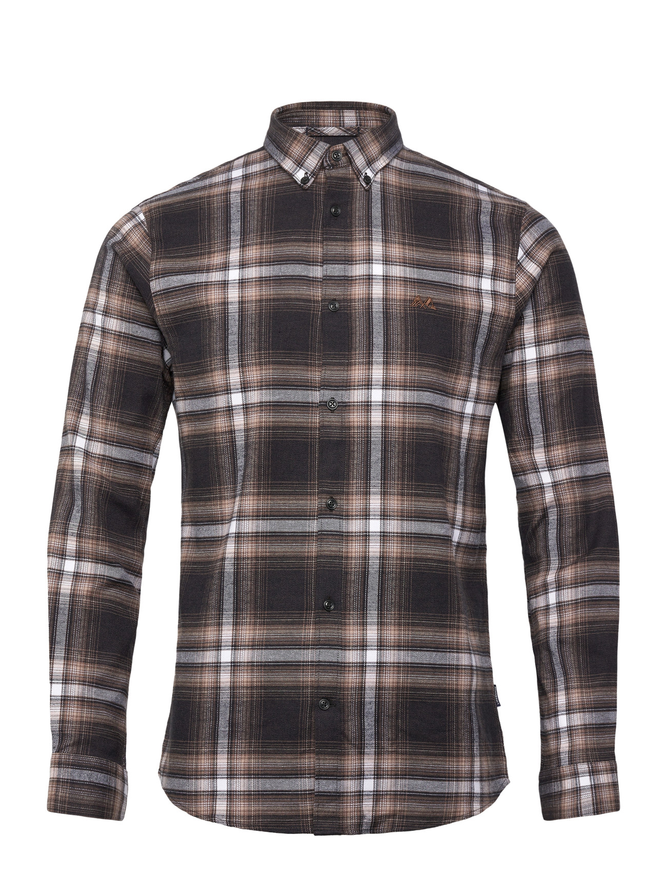LINDBERGH Brushed Checked Shirt L/S Patterned - XL - Herren