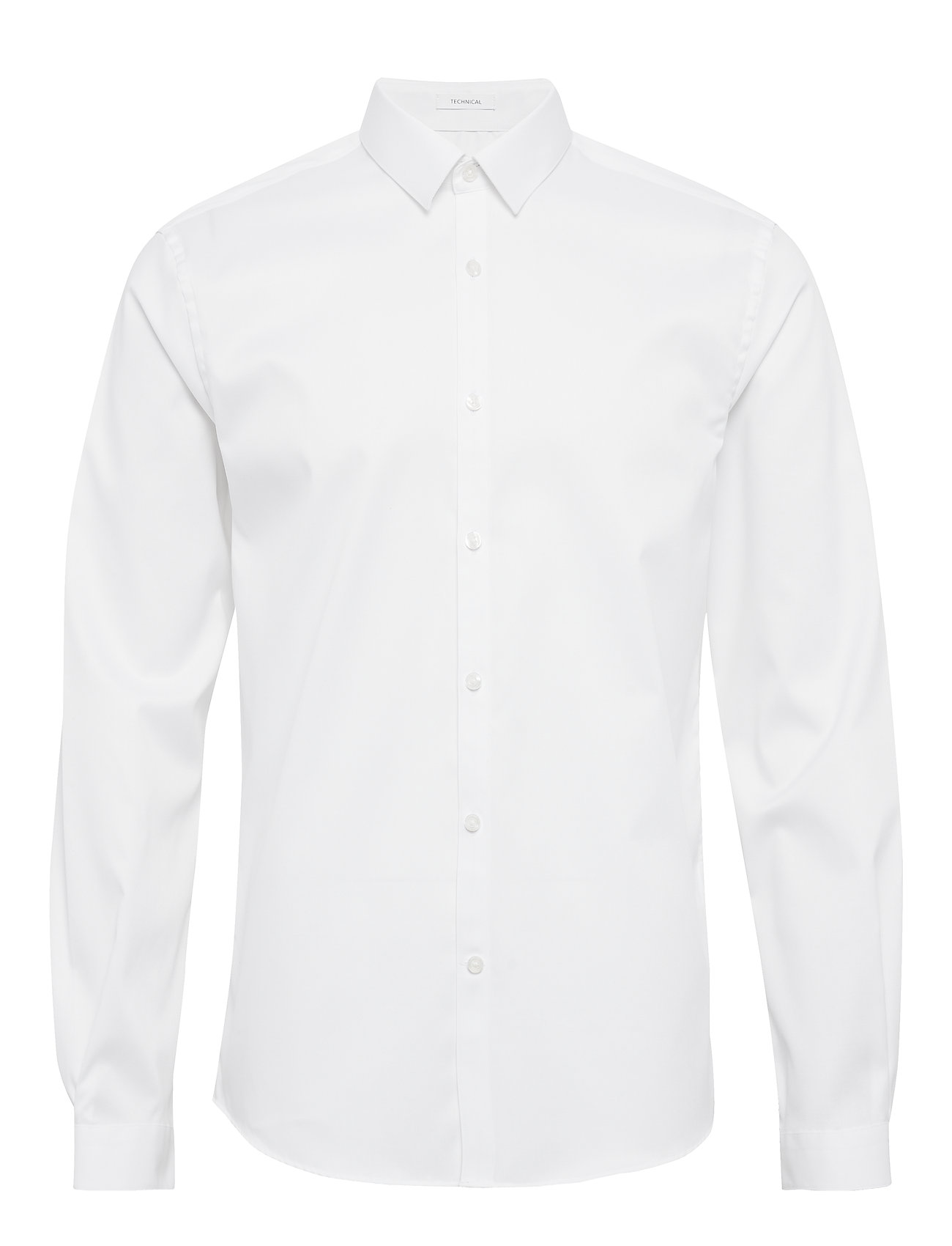 LINDBERGH Klein Collar, Tailor Fit Baumwolle Shirt, Wf Weiß - S - Herren
