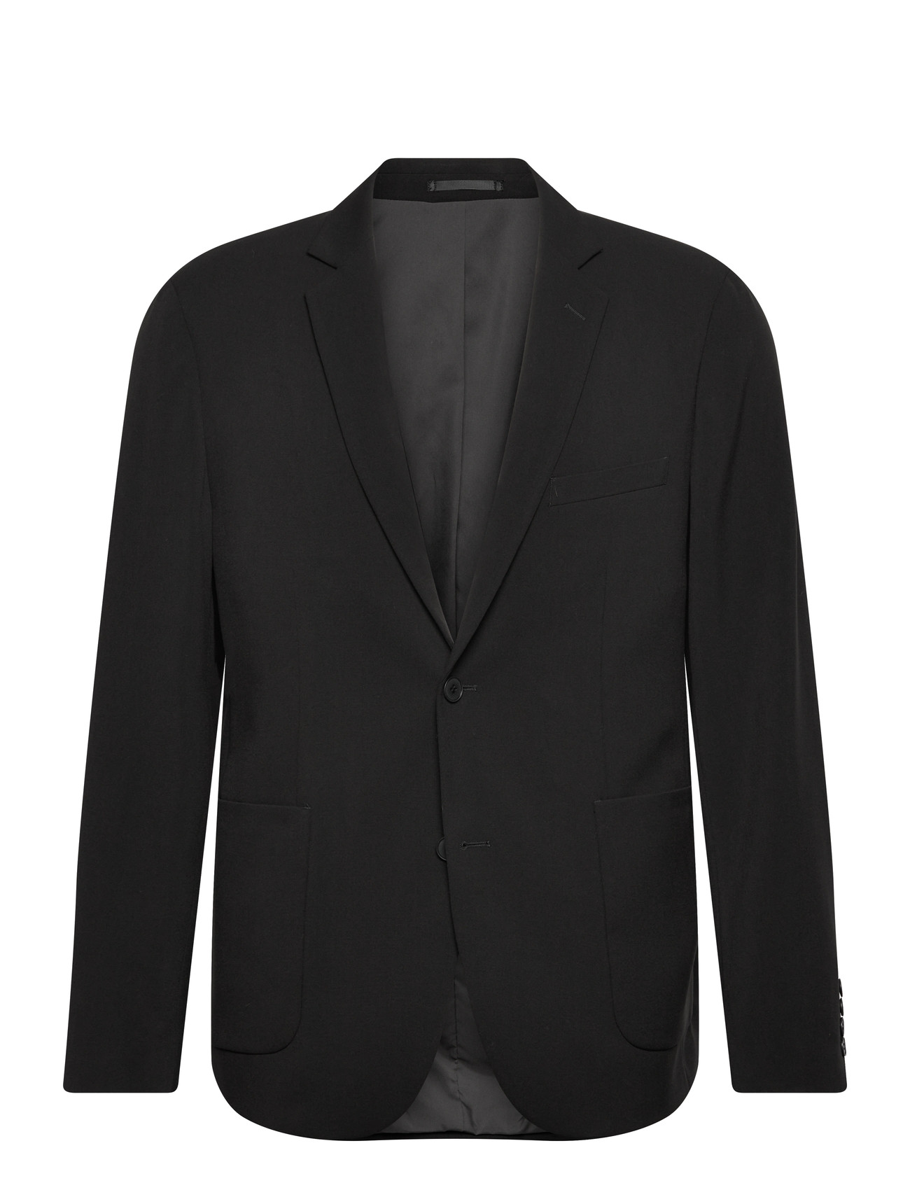 Lindbergh Superflex Relaxed Blazer, XS, Black, Blazere > Enkeltradede Blazere, Herre