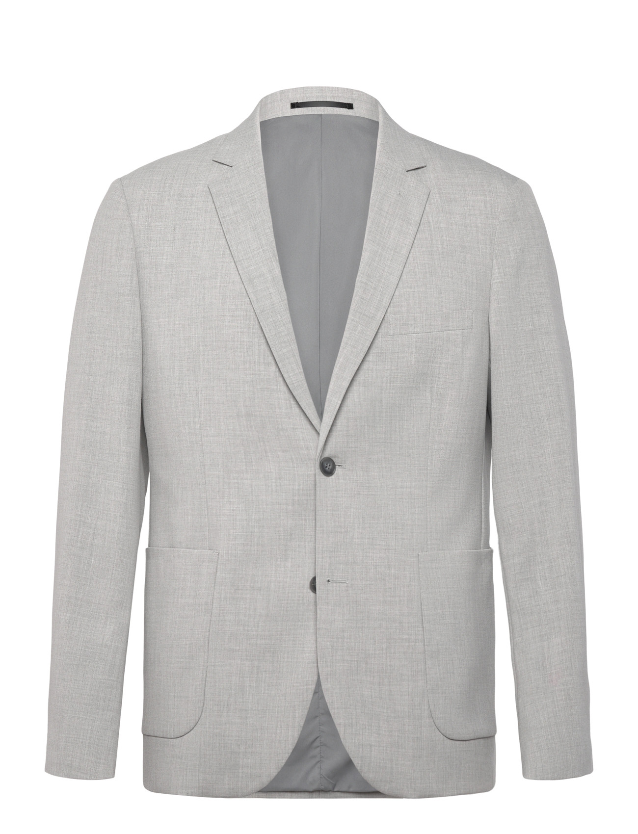 Lindbergh Superflex Relaxed Blazer, M, Grey, Blazere > Enkeltradede Blazere, Herre