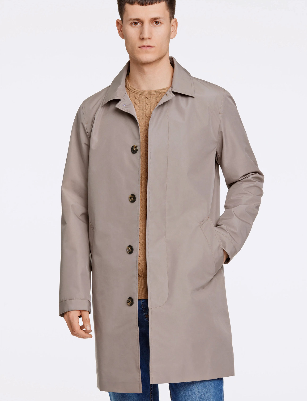 Lindbergh Mac Coat, XXL, Grey, Frakker > Lette Frakker, Herre