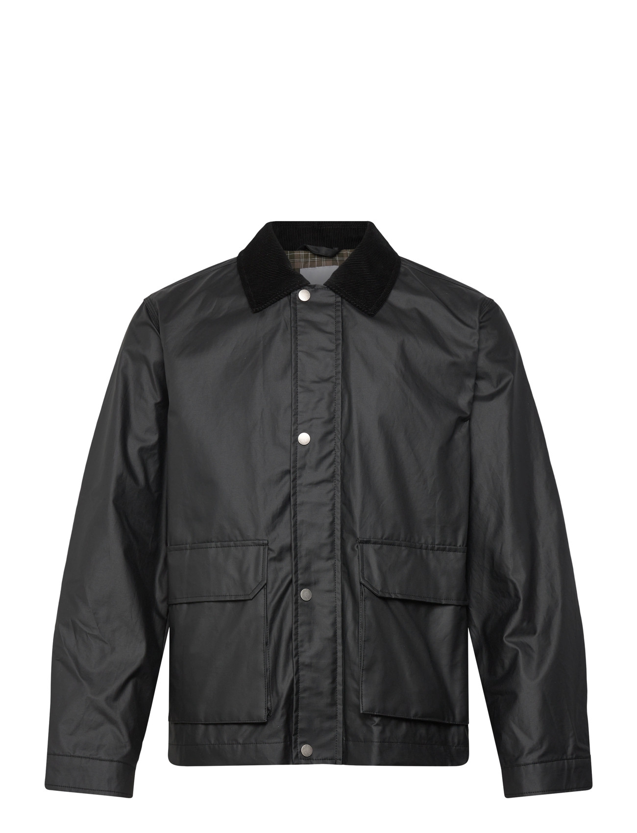 LINDBERGH Field Jacke With Kordsamt Collar Schwarz - XL - Herren
