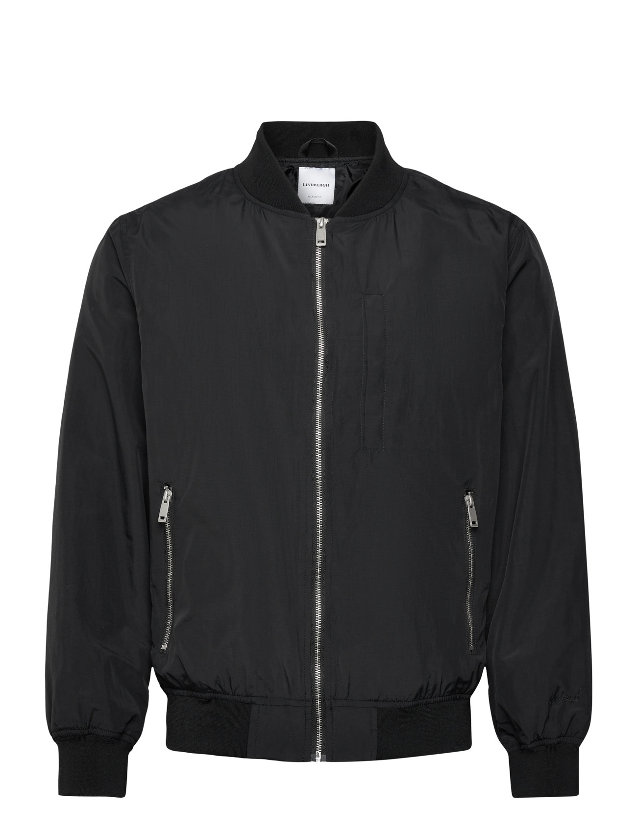 LINDBERGH Bomber Jacke Schwarz - S - Herren