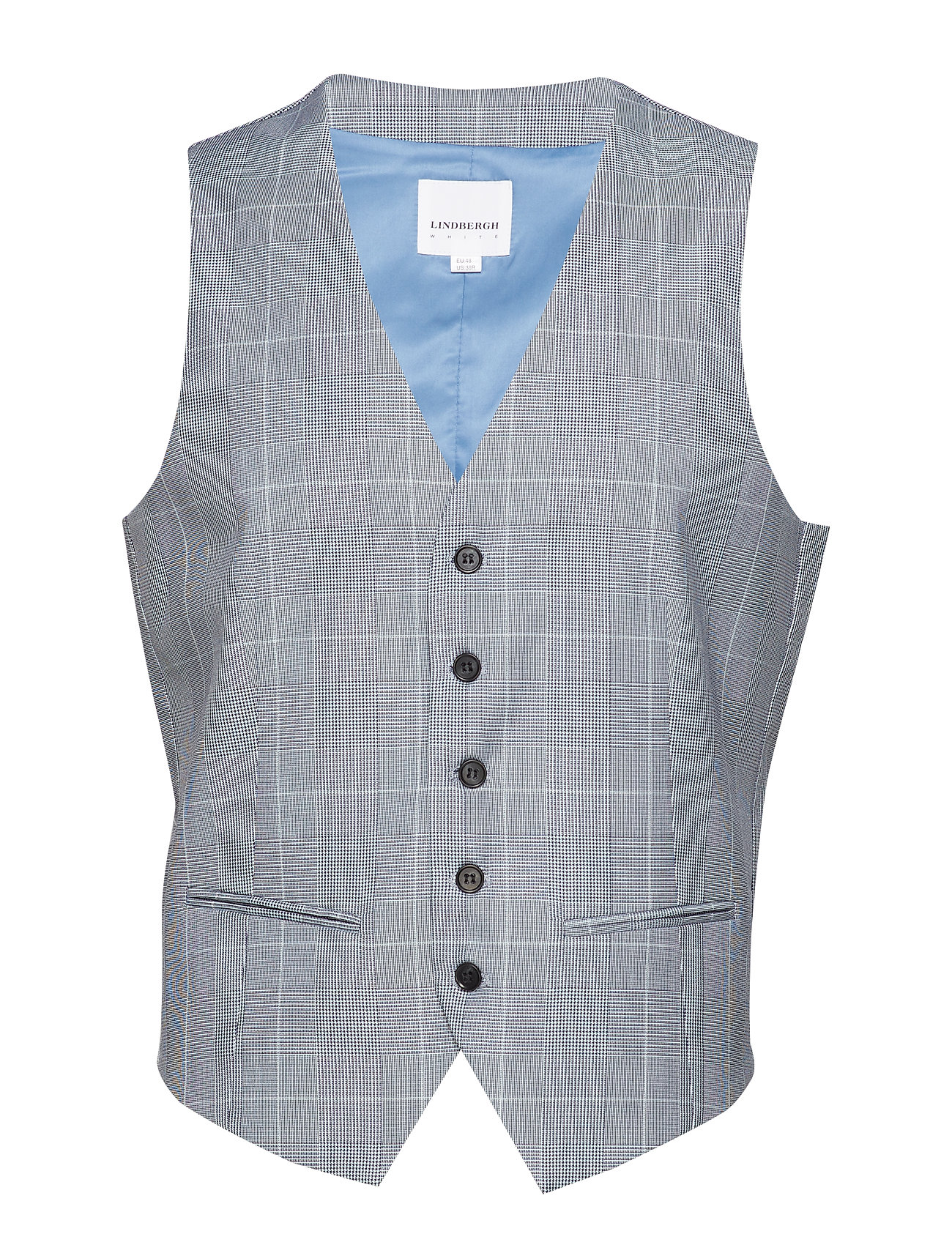 Checked CheckLindbergh For Waist Suitblue Coat JTKcl1F