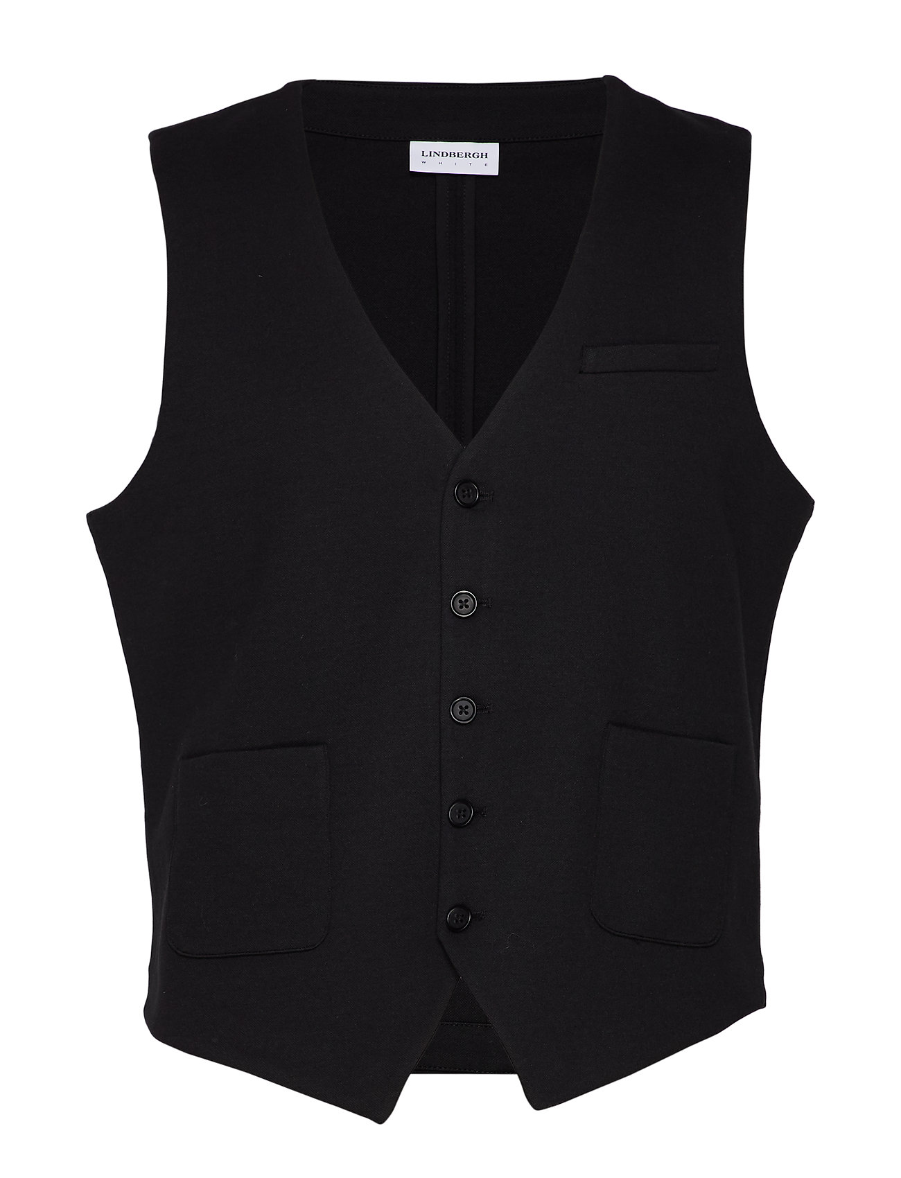 Superflex Knitted Waistcoat Black Lindbergh