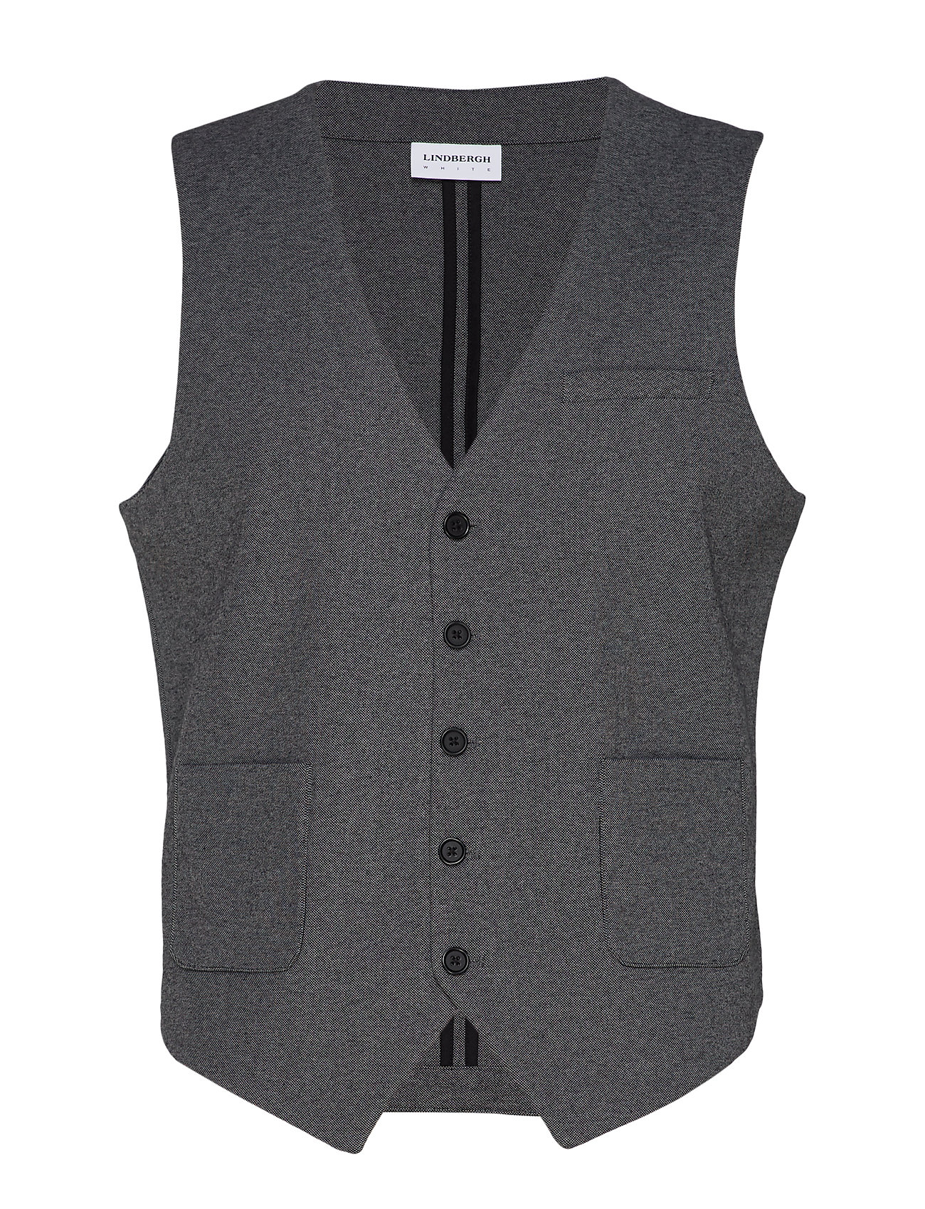 Superflex Knitted Waistcoat Grey Lindbergh