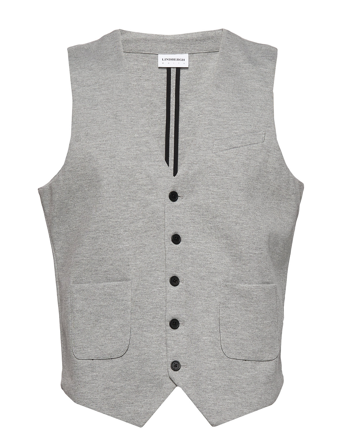 Superflex Knitted Waistcoat Grey Lindbergh 96209