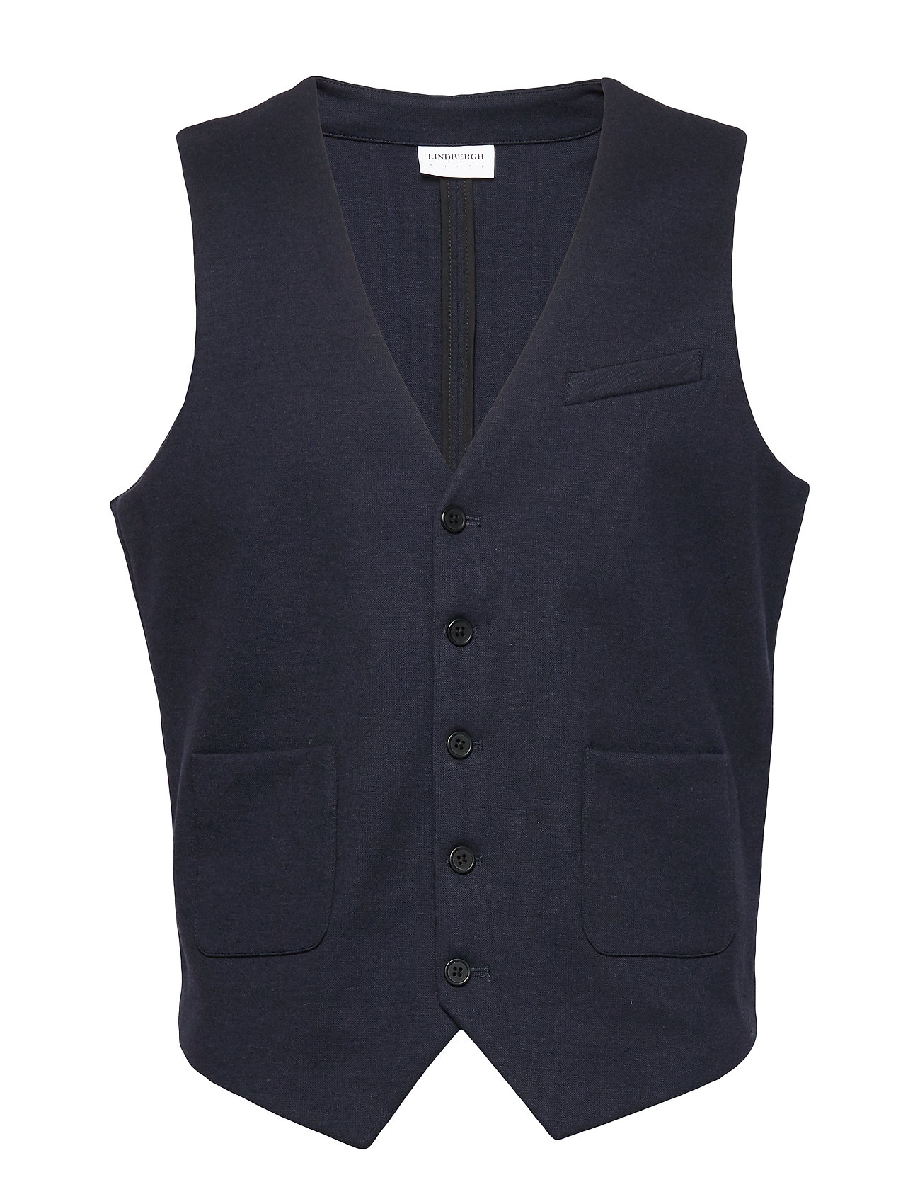 Superflex Knitted Waistcoat Navy Lindbergh