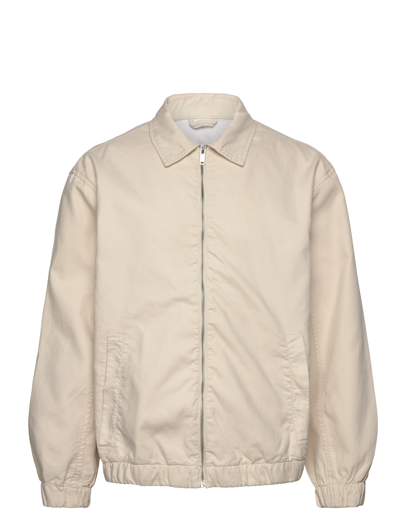 Lindbergh Zip Through Overshirt Kräm