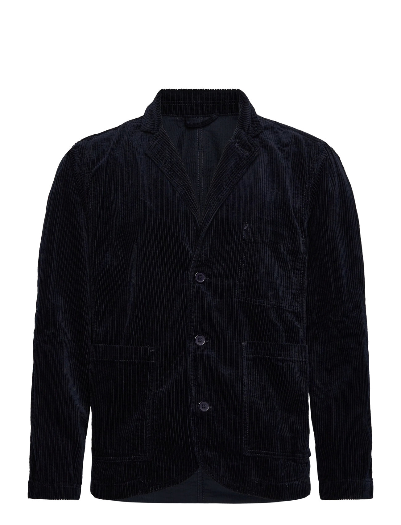 LINDBERGH Seersucker Kordsamt Casual Blazer Navy - XXXL - Herren