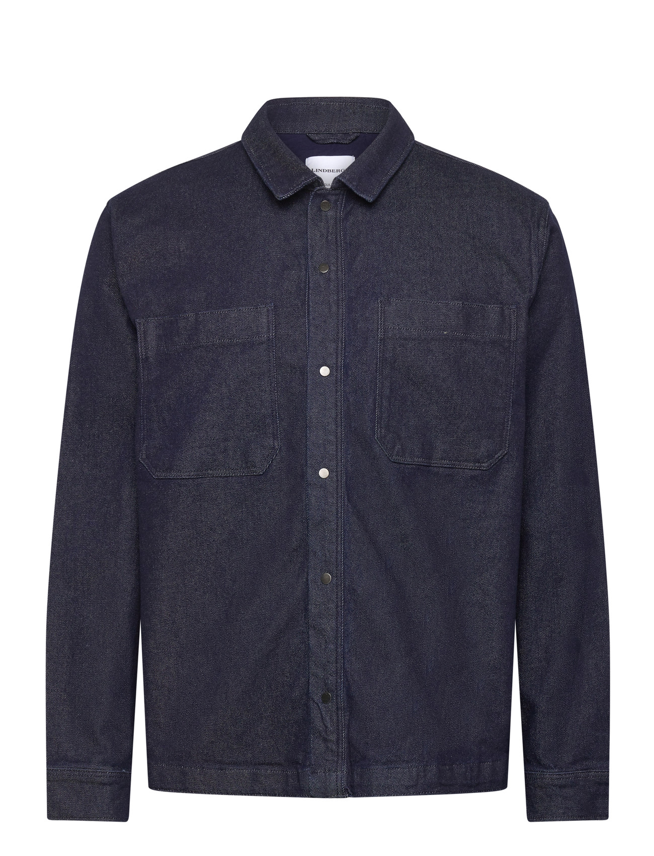 LINDBERGH Indigo Overshirt L/S Navy - M - Herren