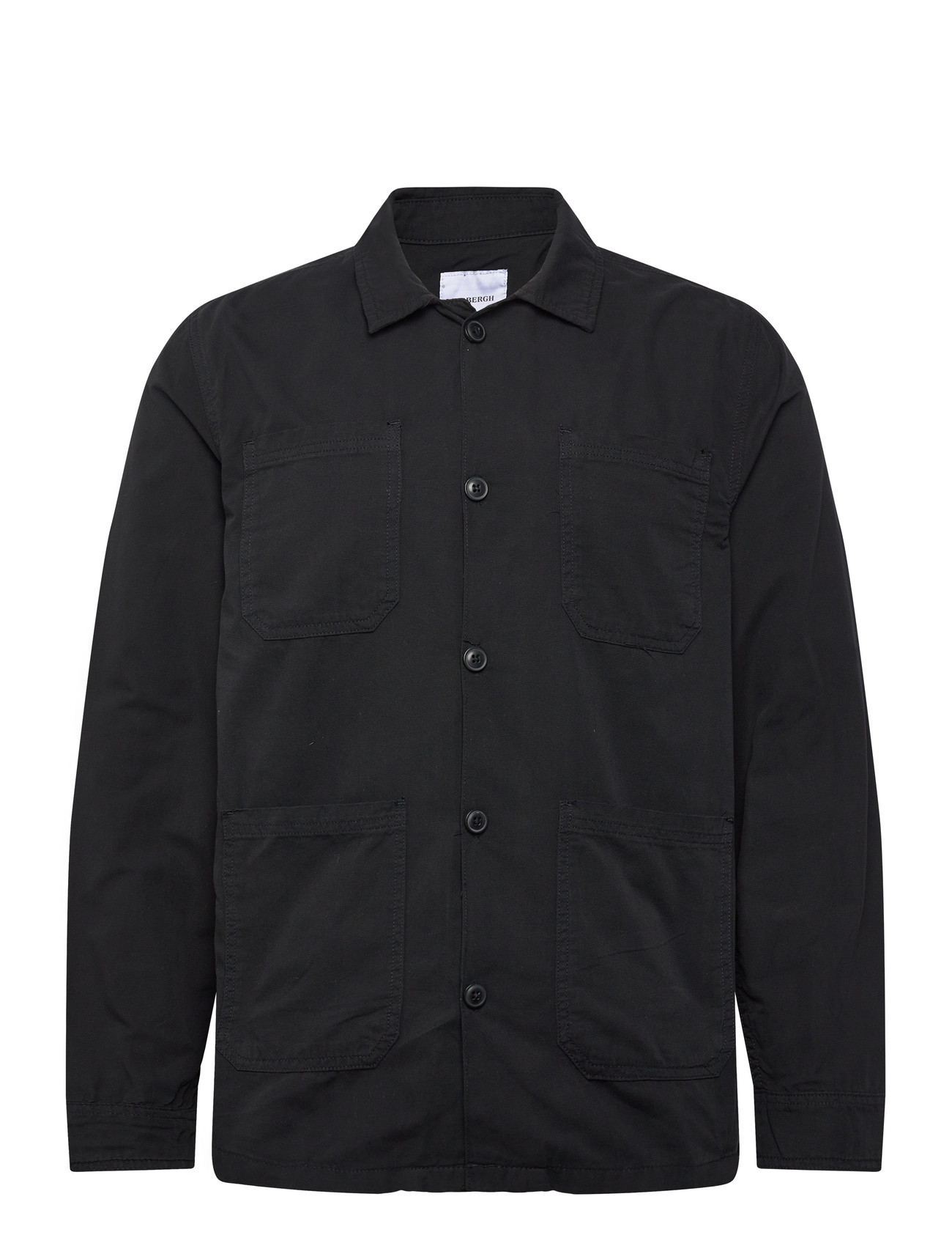 LINDBERGH Canvas Overshirt Schwarz - XL - Herren