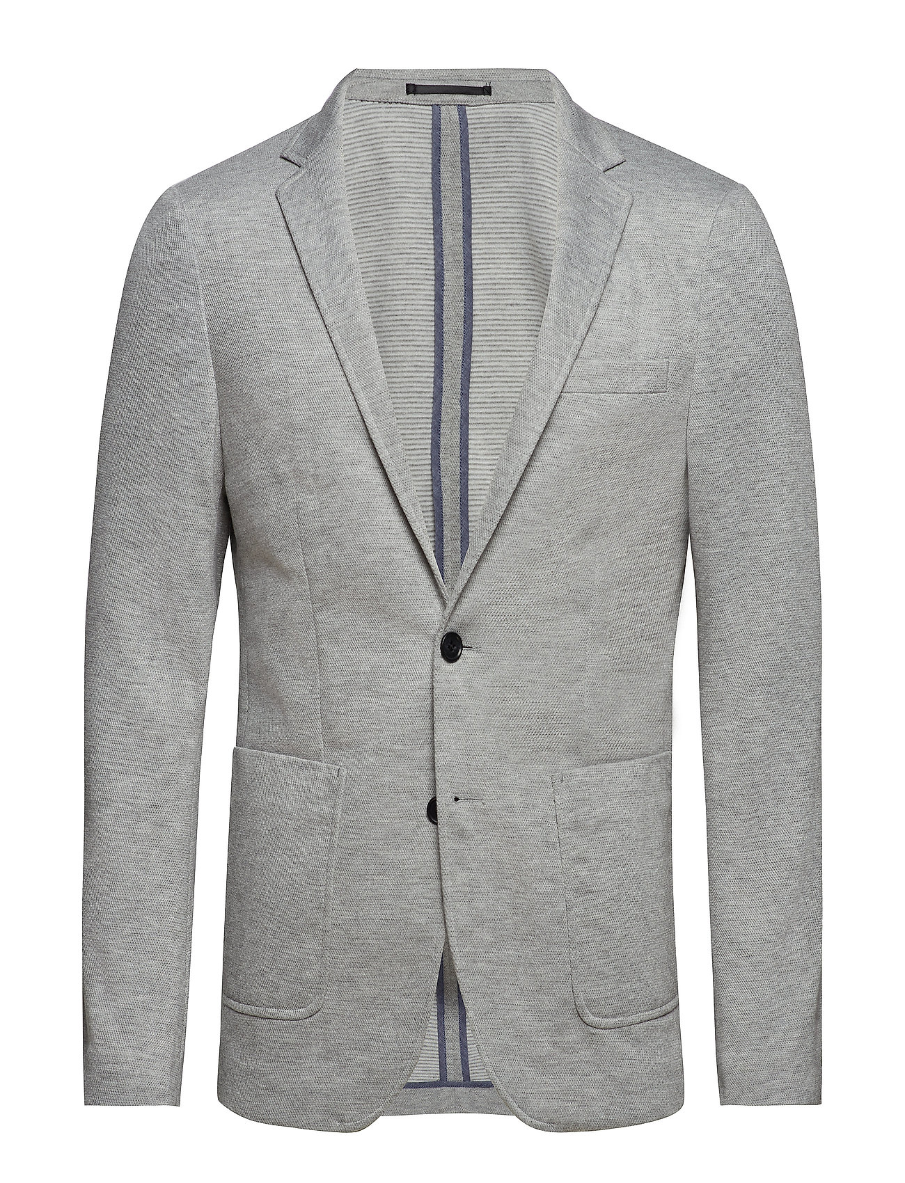 Knitted Blazer Colbert Grijs Lindbergh lindbergh kopen in de aanbieding