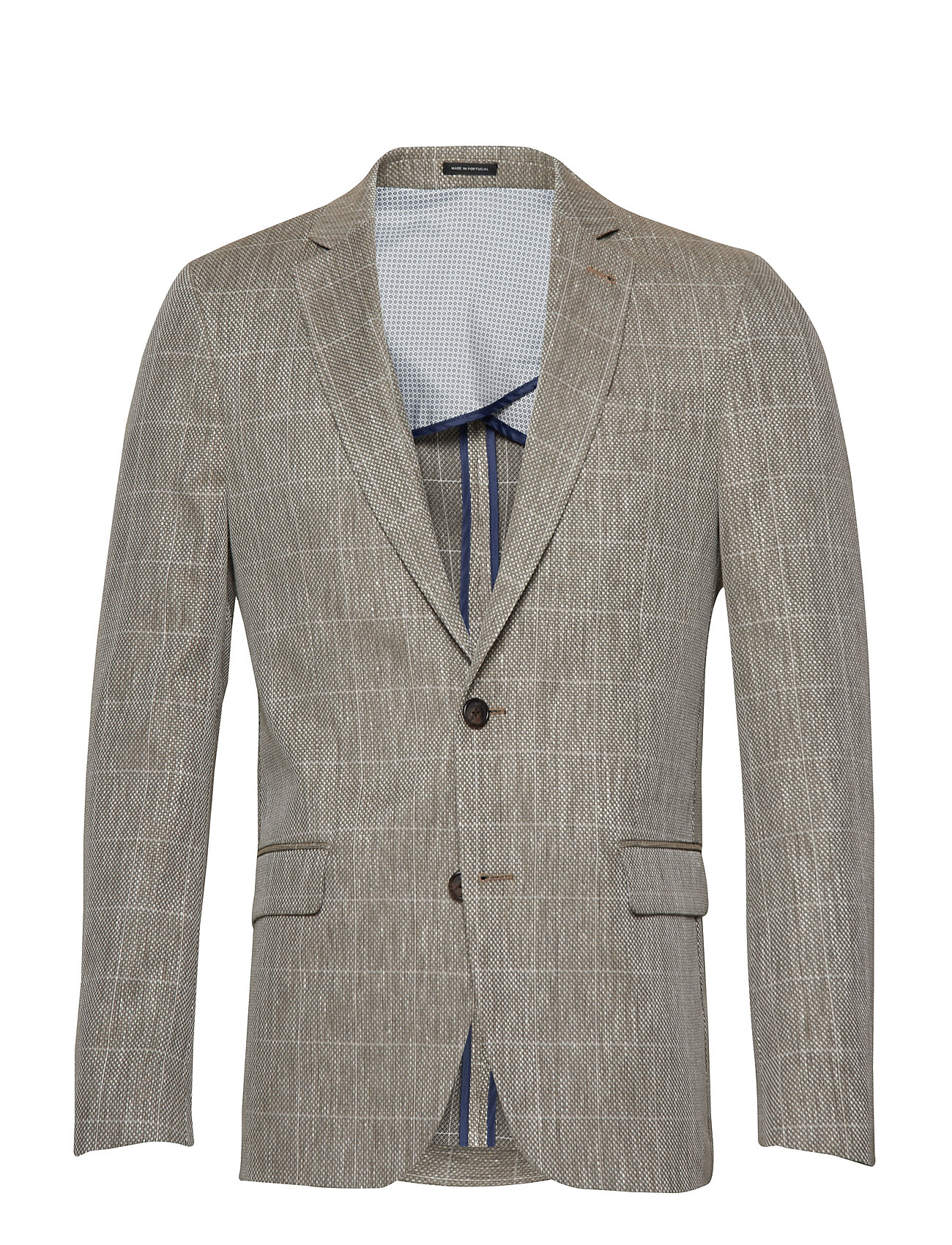 Special Weave Blazer Colbert Grijs Lindbergh lindbergh kopen in de aanbieding