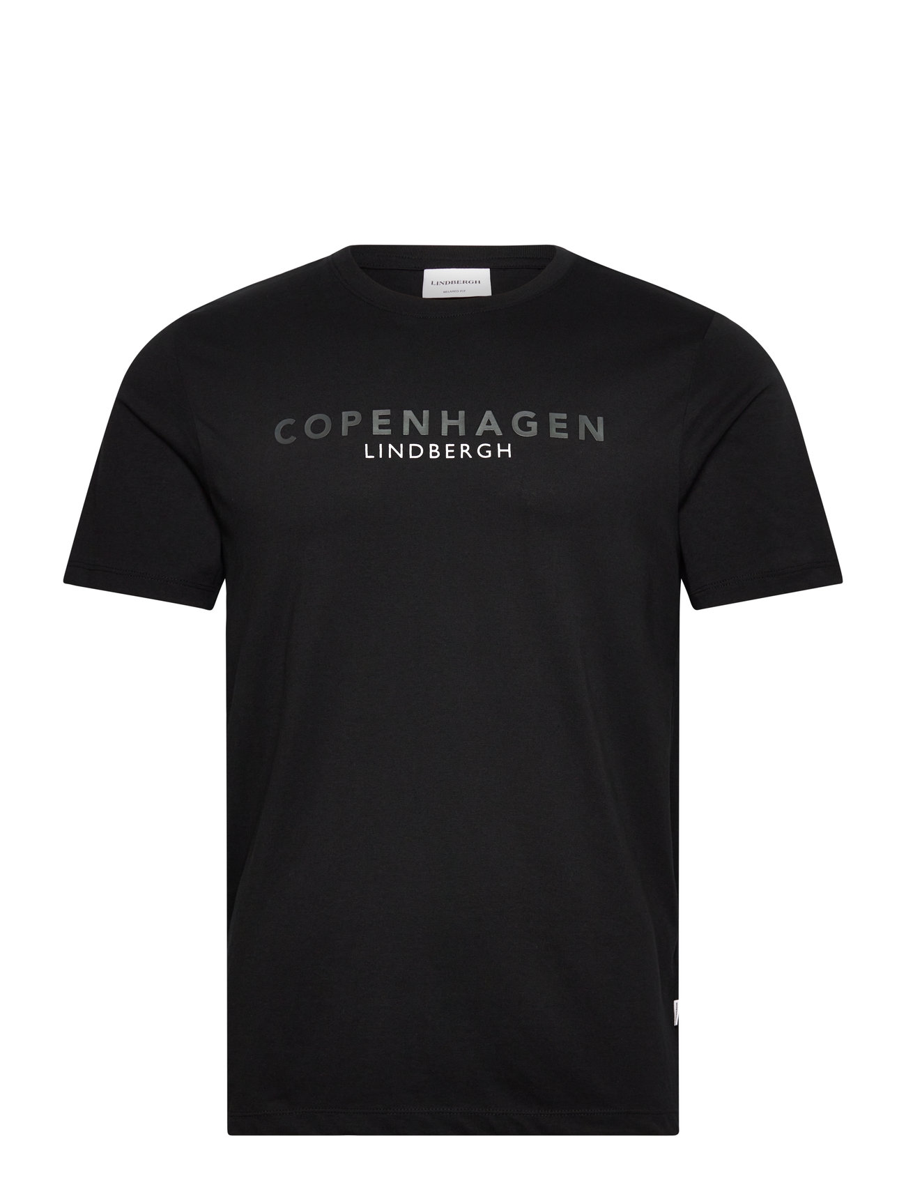 Copenhagen Print Tee S/S Black Lindbergh