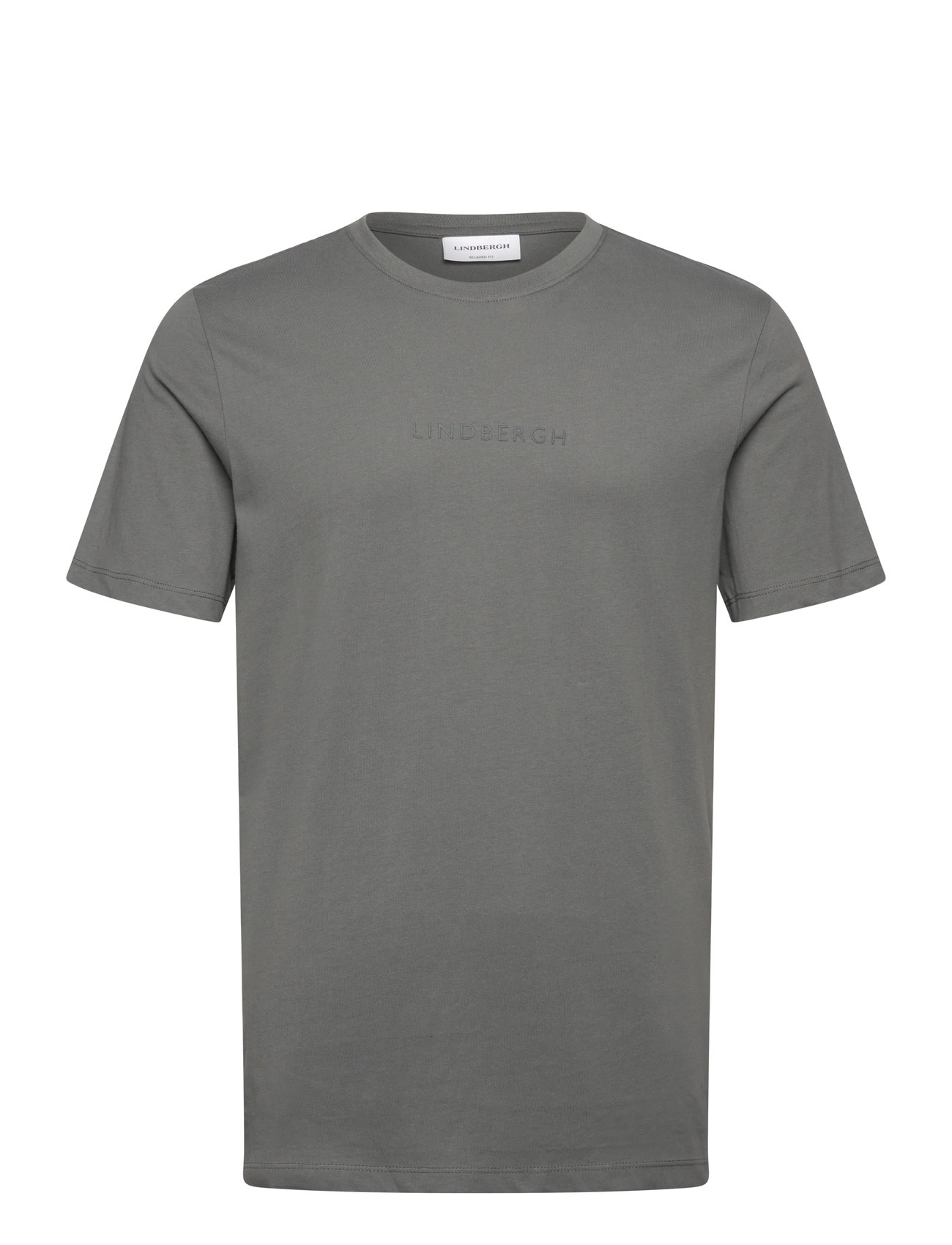 LINDBERGH Lindbergh Print Tee S/S Grau - S - Herren