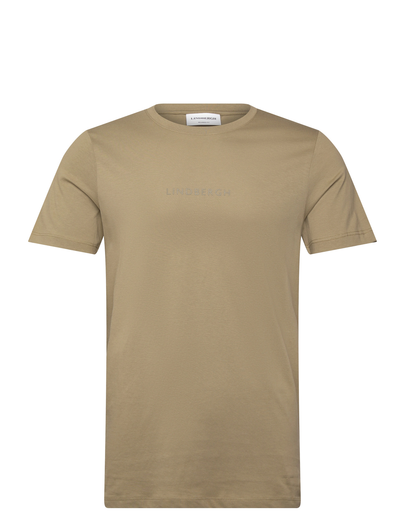 LINDBERGH Lindbergh Print Tee S/S Khaki - M - Herren
