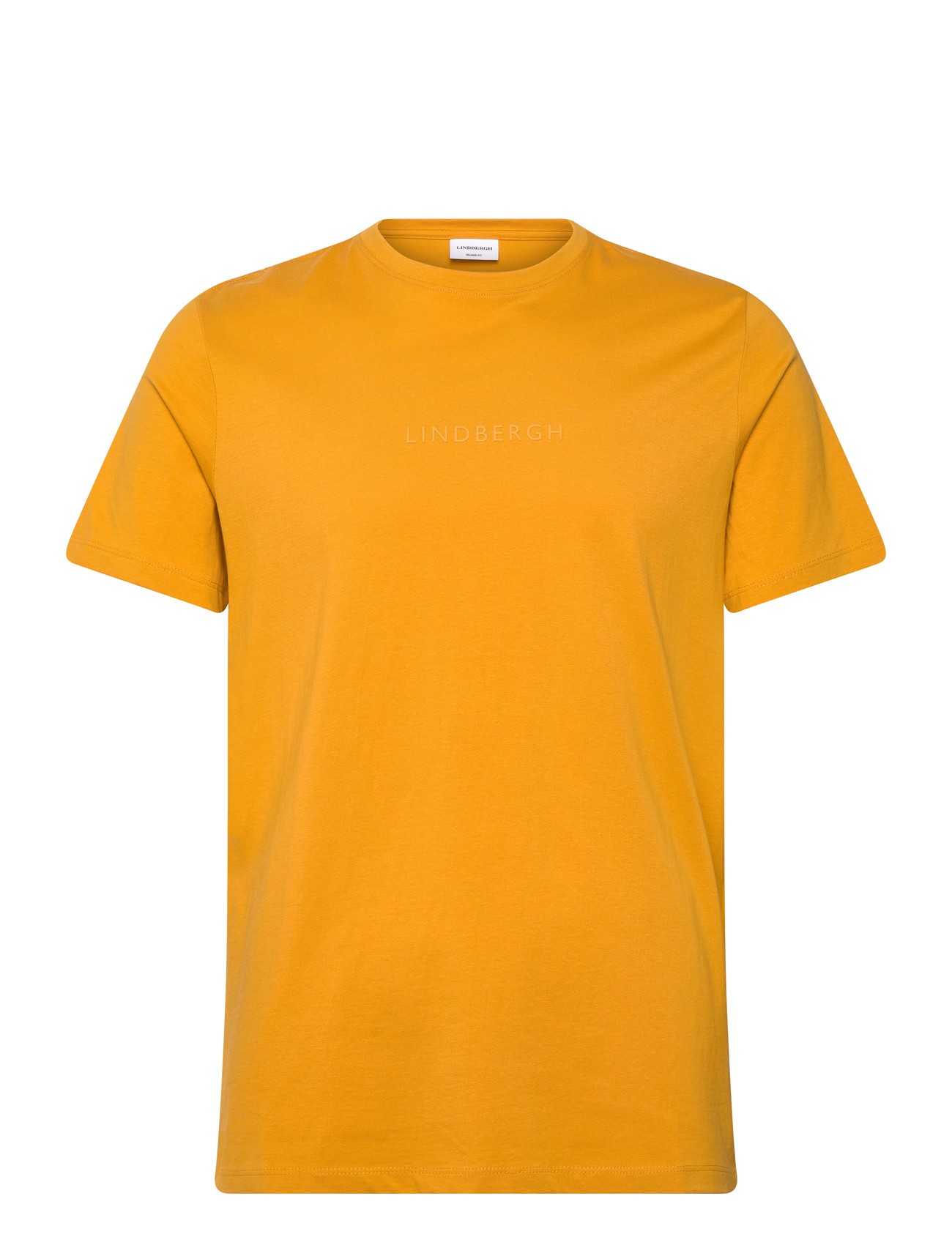 LINDBERGH Lindbergh Print Tee S/S Gelb - L - Herren