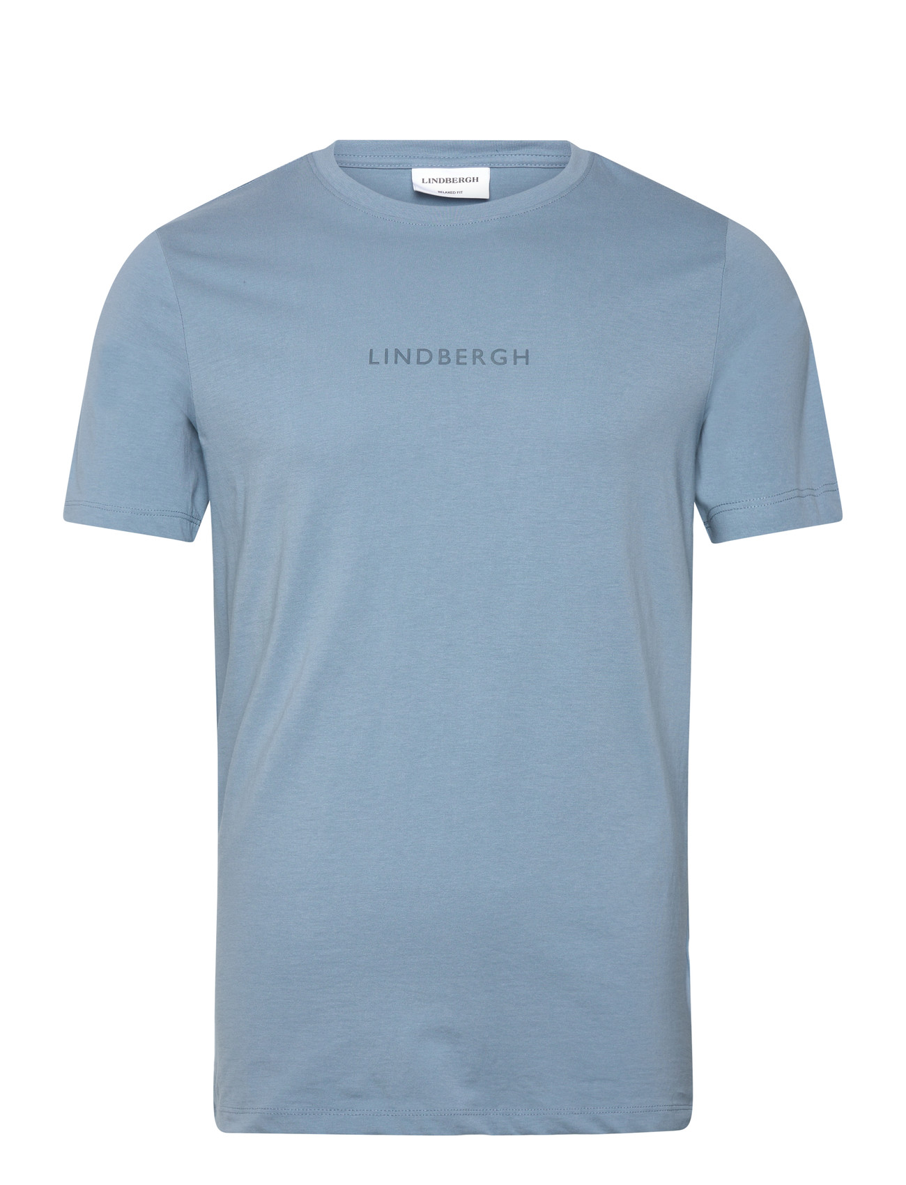 LINDBERGH Lindbergh Print Tee S/S Blau - S - Herren