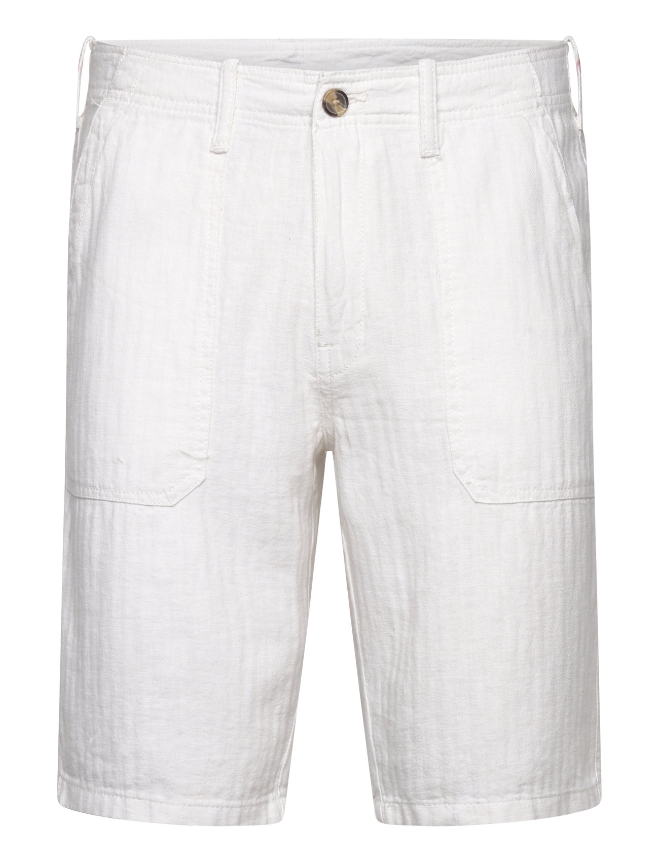 LINDBERGH Linen Blend Herringbone Shortslinen Blend Herringbone Shorts Weiß - XXL - Herren