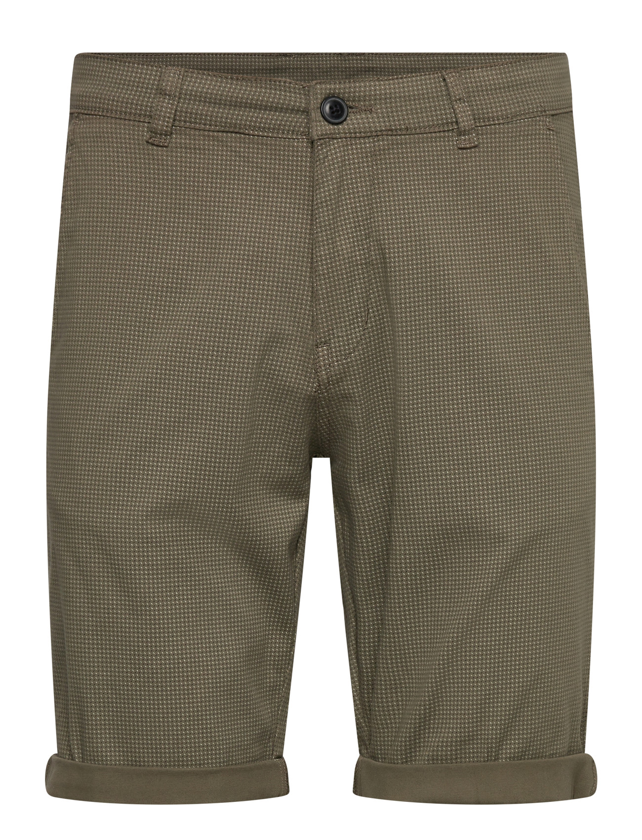 LINDBERGH Aop Superflex Chino Shorts Braun - M - Herren