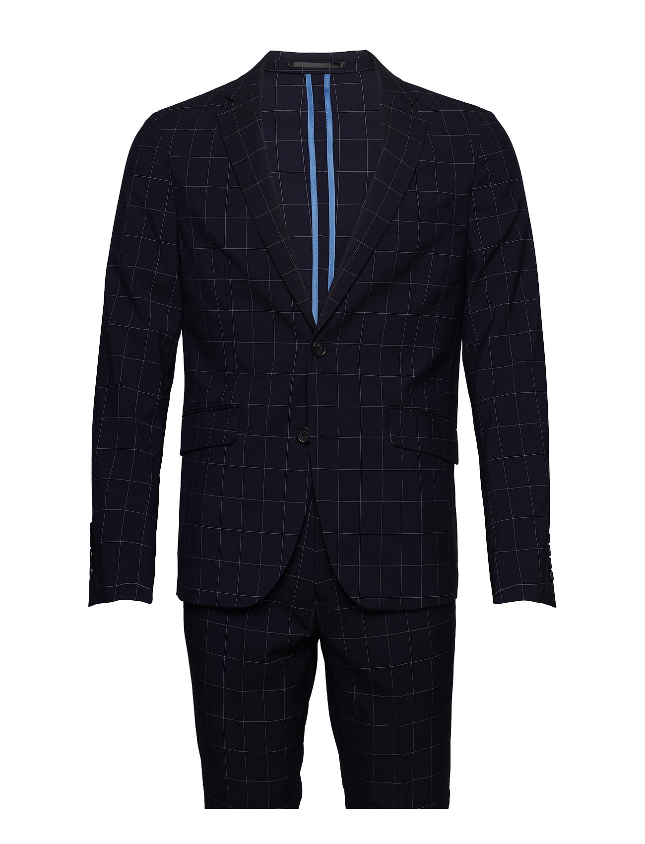 Checked Suit Pak Blauw Lindbergh lindbergh kopen in de aanbieding Checked Suit Pak Blauw Lindbergh lindbergh kopen in de aanbieding