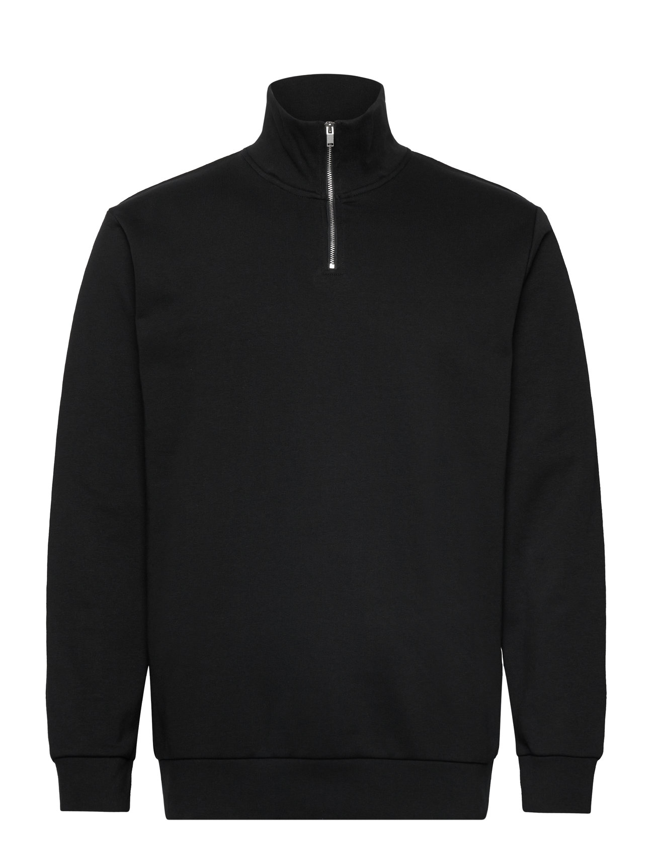 LINDBERGH Jersey Half Zip Sweat Schwarz - L - Herren
