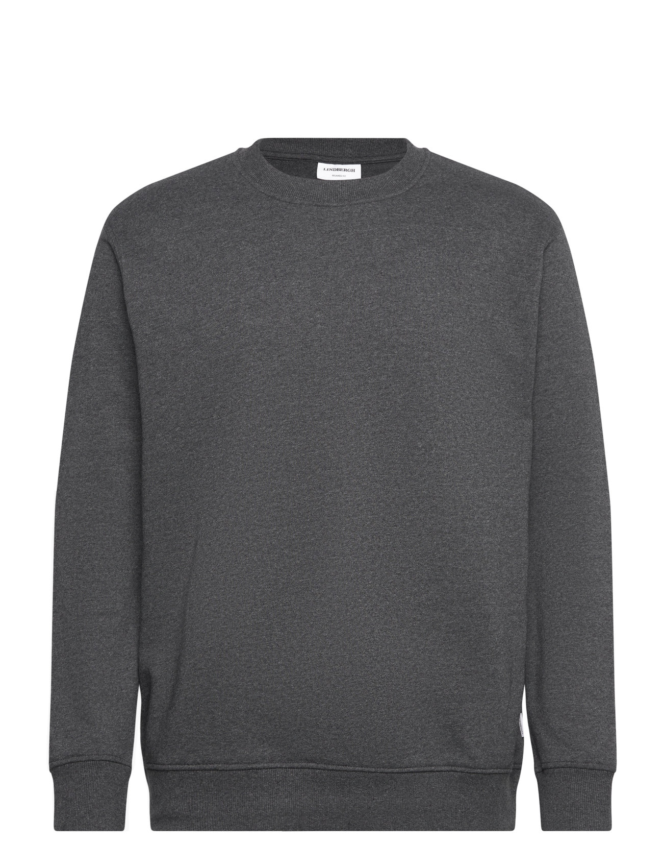 LINDBERGH Recycled Crew Neck Sweat Grau - M - Herren