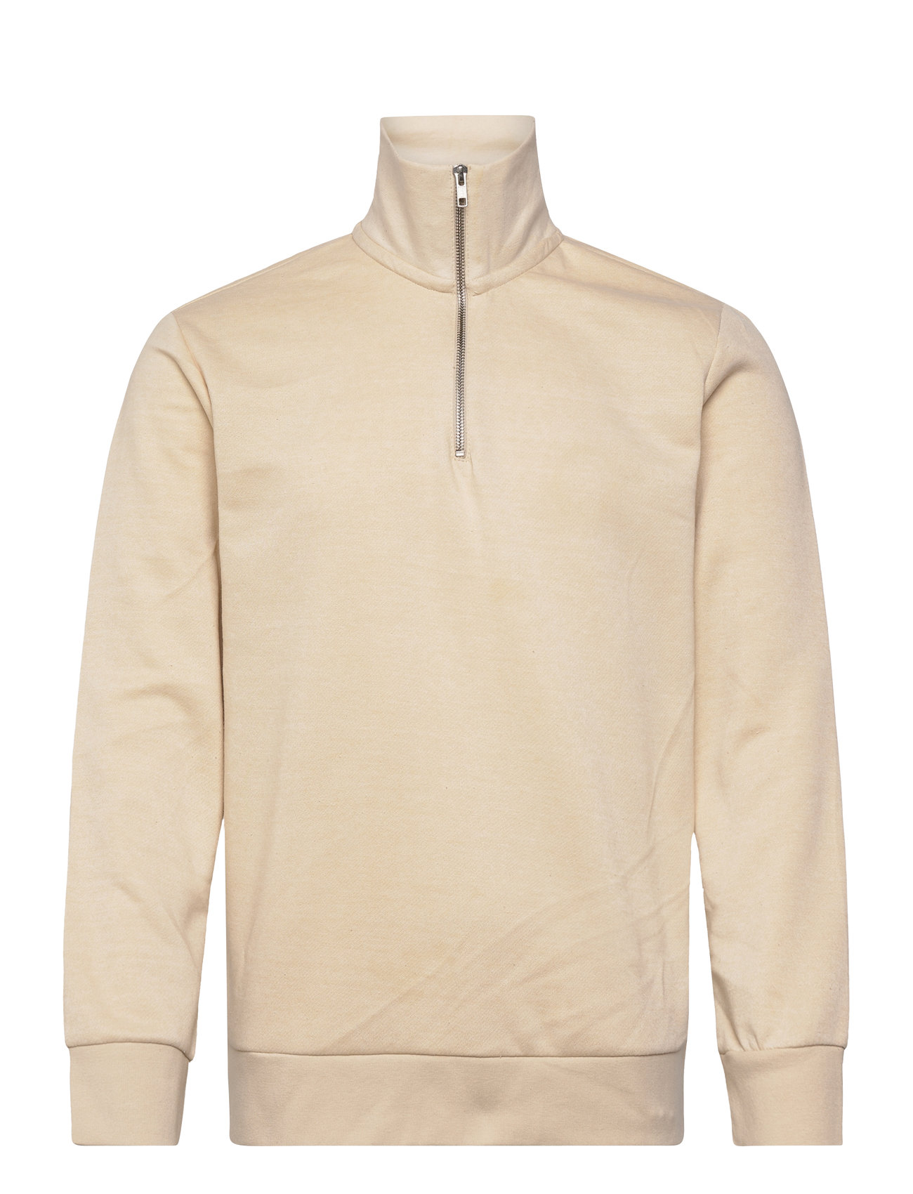 LINDBERGH Half Zip Sweat Beige - L - Herren