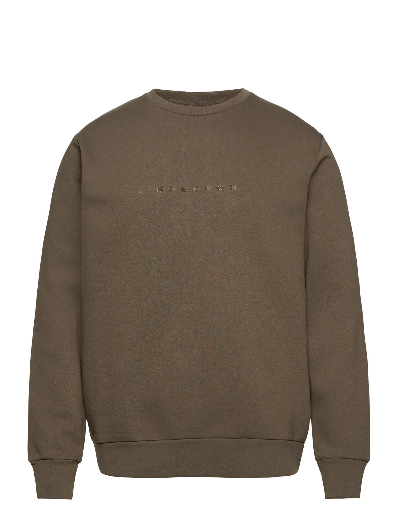 LINDBERGH O-Neck Marke Carrier Sweatshirt Khaki - M - Herren