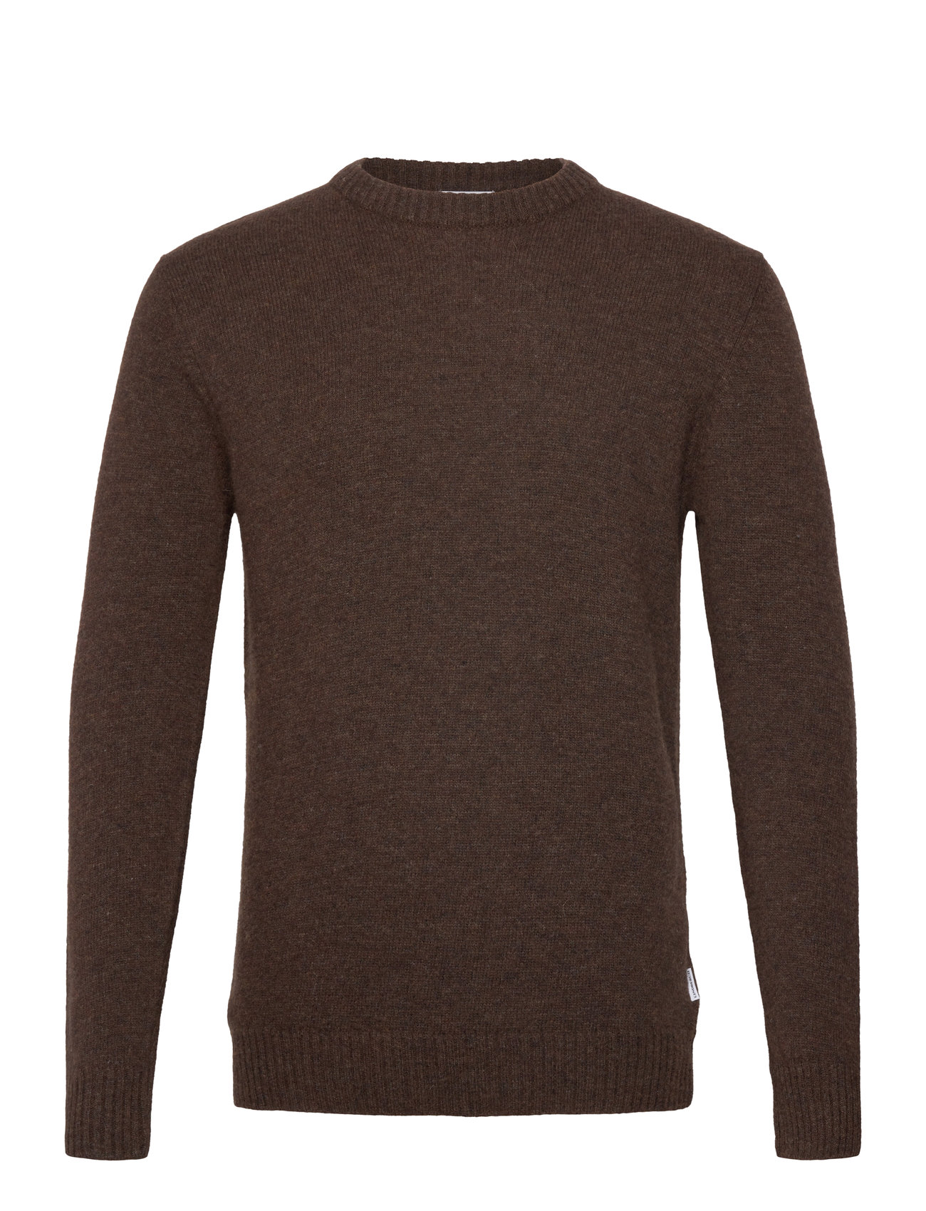 Lambswool O-Neck Knit Brown Lindbergh
