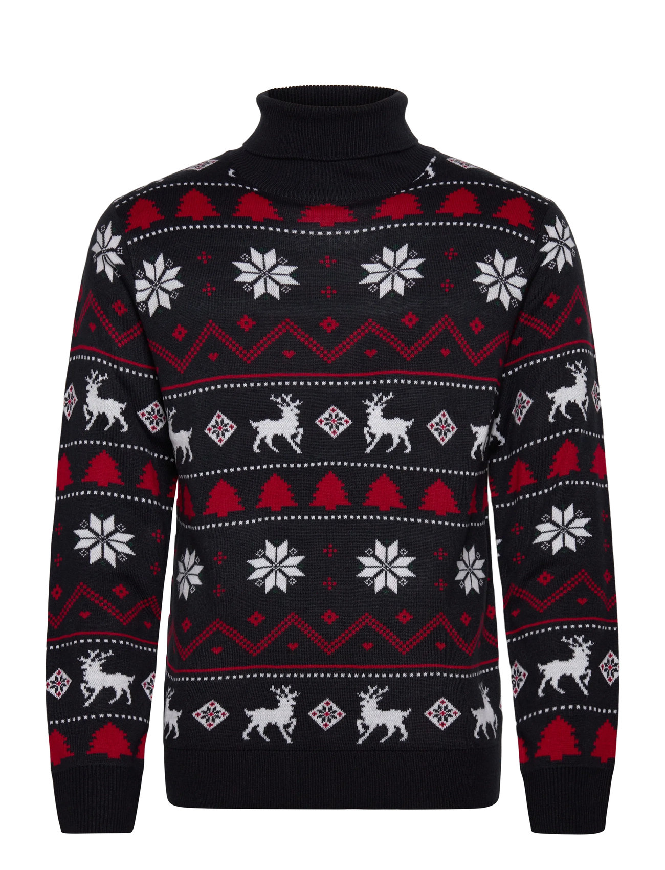 LINDBERGH Christmas Knit Roll Neckchristmas Knit Roll Neck Navy - XL - Herren