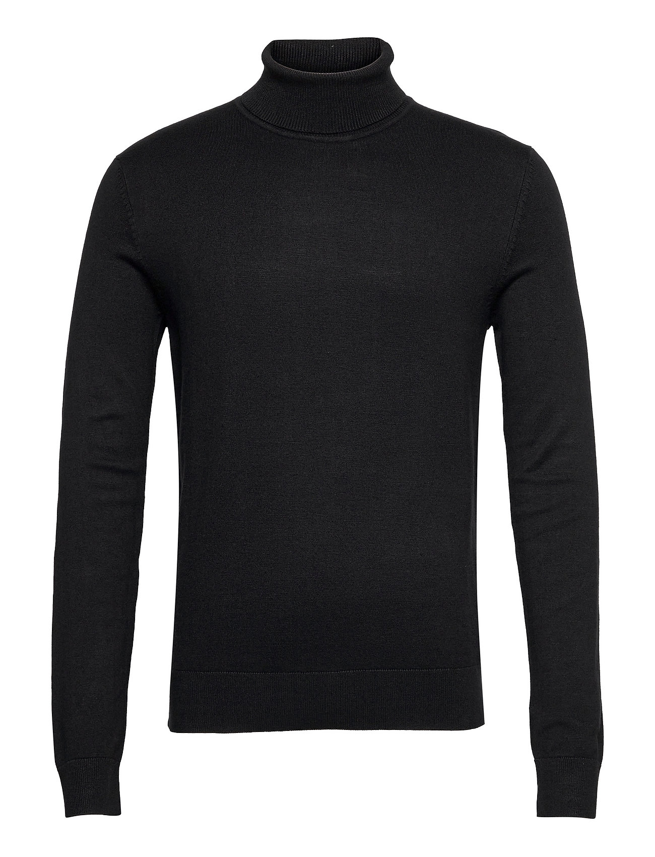 LINDBERGH Mélange Roll Neck Knit Schwarz - XL - Herren