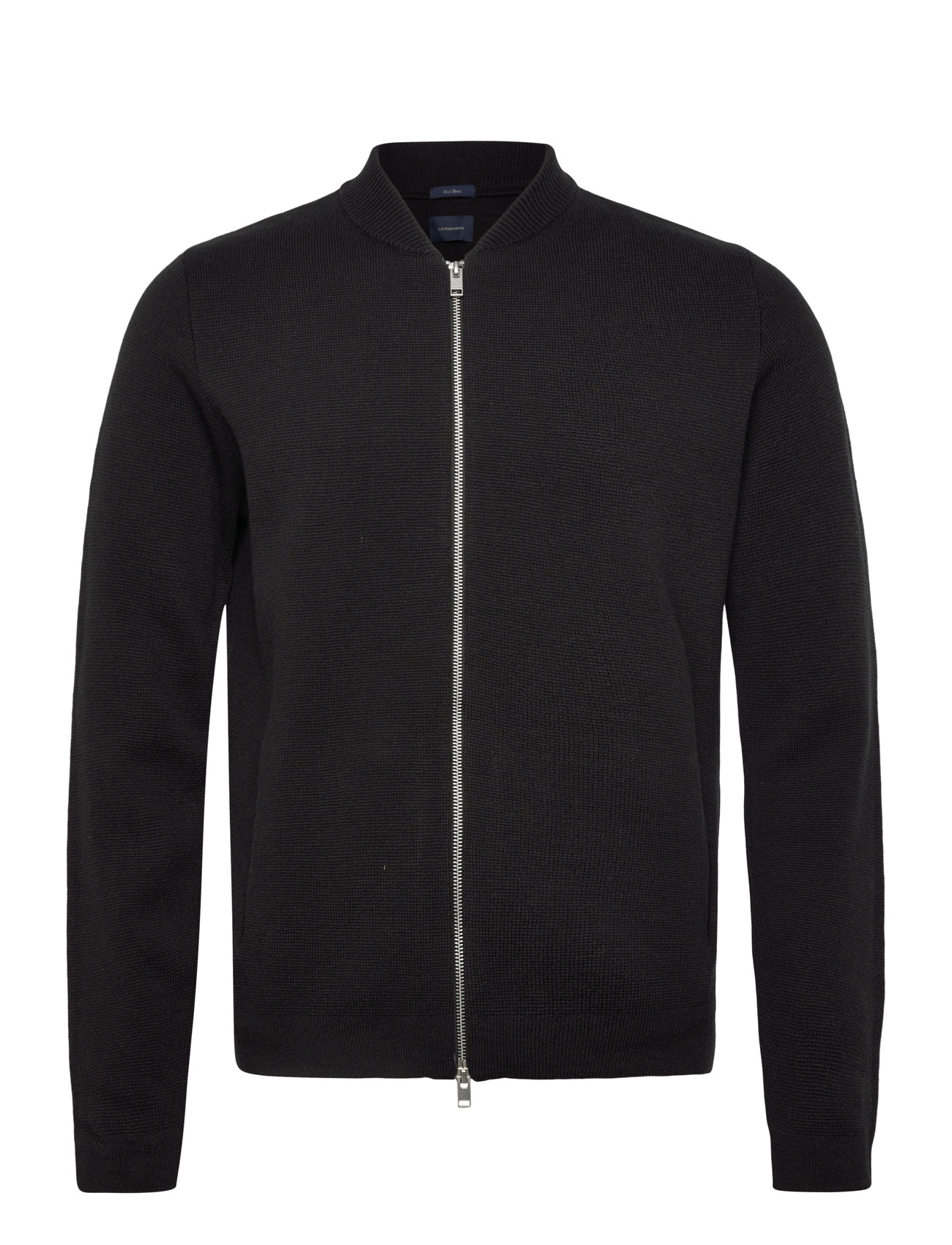 LINDBERGH Zip Through Cardigan Schwarz - XL - Herren