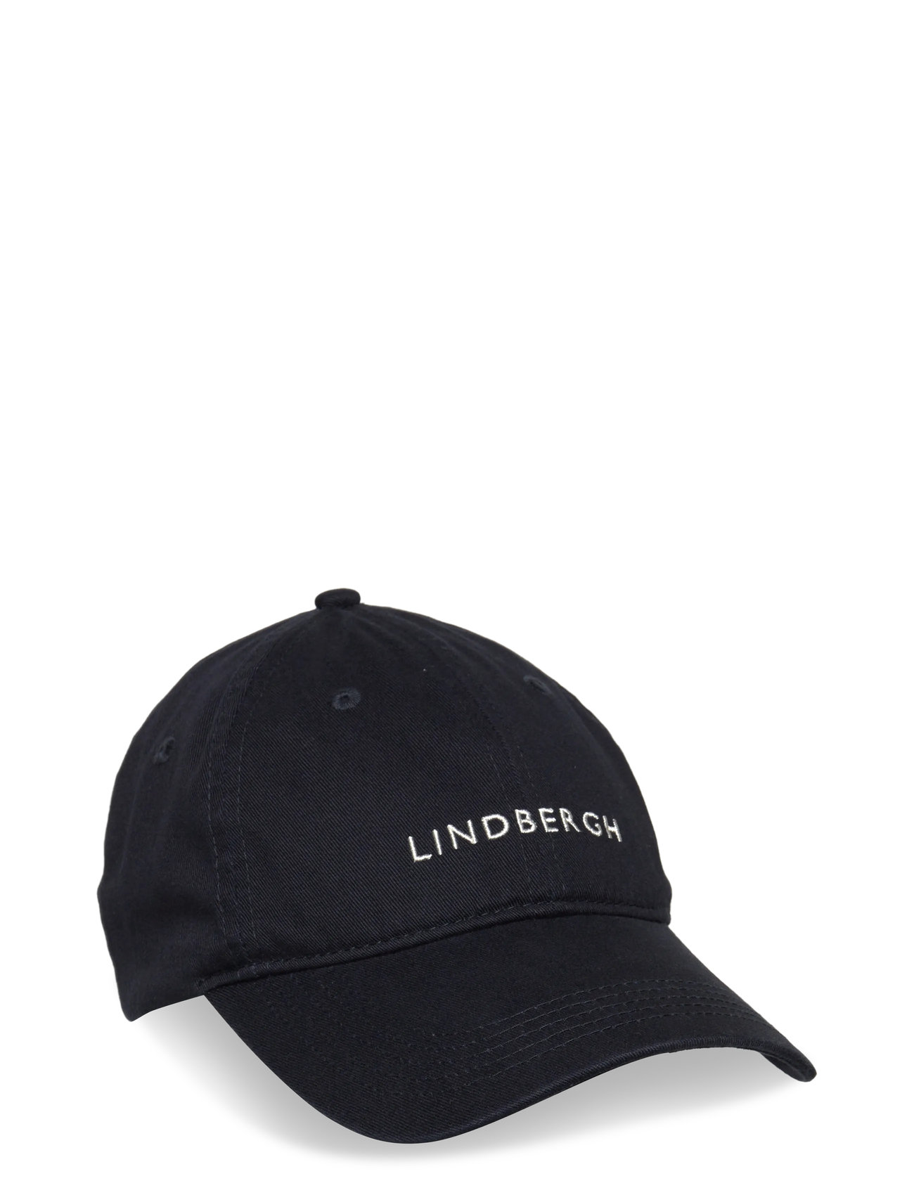 Lindbergh Logo Baseball Cap, One Size, Navy, Hovedbeklædning > Kasketter, Herre