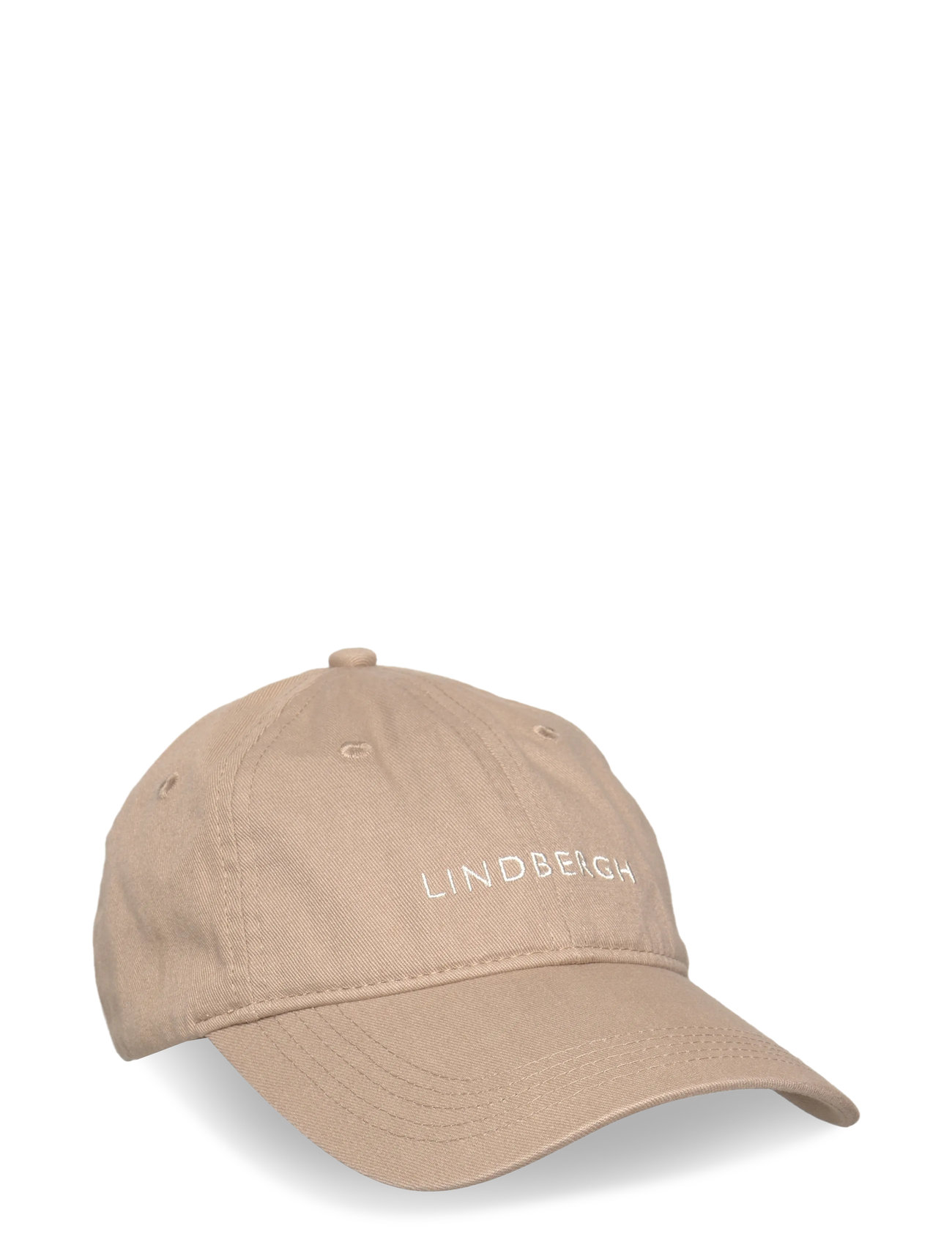 Lindbergh Logo Baseball Cap, One Size, Beige, Hovedbeklædning > Kasketter, Herre