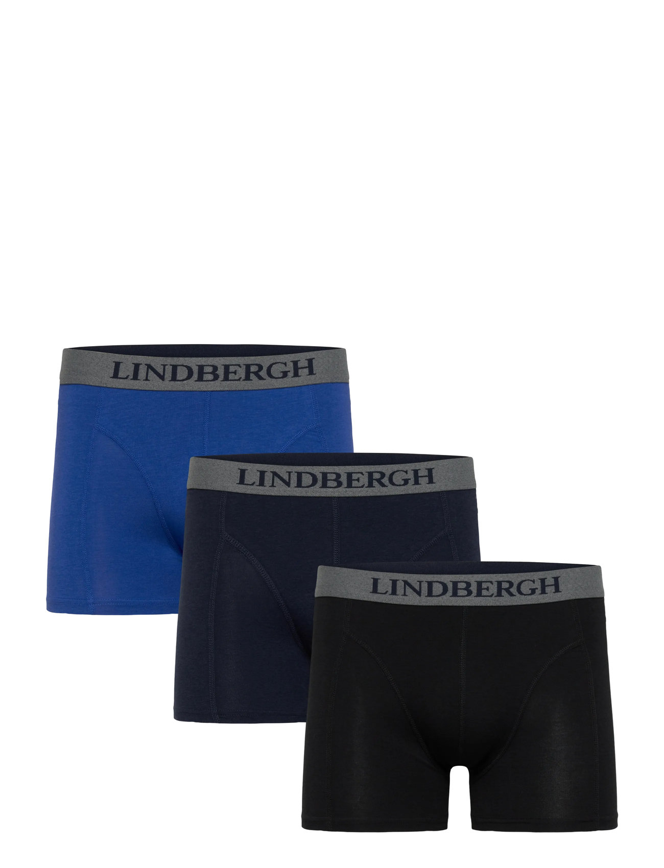 Lindbergh Bamboo Boxers 3-Packs, XXL, Navy, Undertøj > Boksere, Herre
