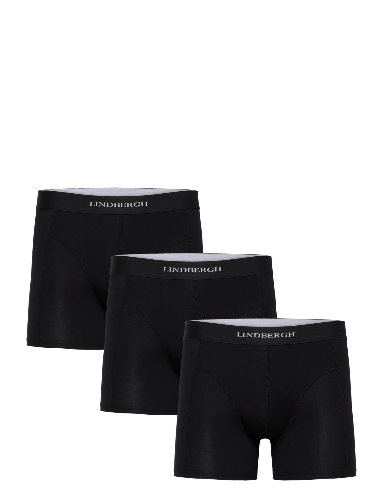 LINDBERGH Modal Baumwolle Boxer 3-Pack Schwarz - XXXL - Herren