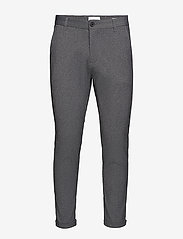 Superflex knitted cropped pant - GREY MIX