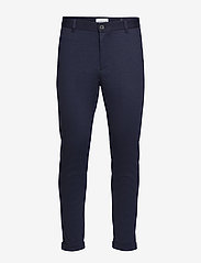 Superflex knitted cropped pant - NAVY MIX