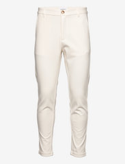 Superflex knitted cropped pant - OFF WHITE MIX