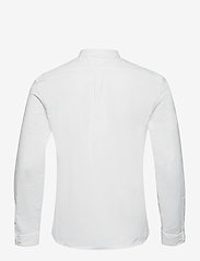 Lindbergh - Oxford manderin superflex L/S - basic overhemden - white - 1