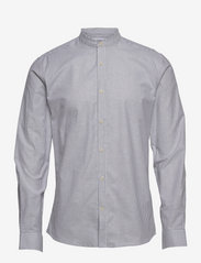 Oxford superflex shirt L/S - BLACK