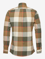 Lindbergh - Large check L/S shirt - geruite overhemden - army - 2