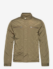 Recycled quilted jacket - ARMY