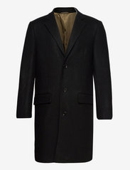 Lindbergh - Recycled wool coat - winterjassen - black - 0