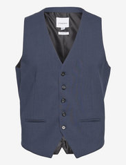 Mens waistcoat for suit - BLUE MEL