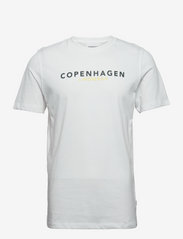 Copenhagen print tee - WHITE