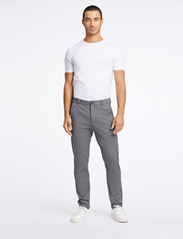 Lindbergh - Superflex knitted cropped pant - chino's - grey mix - 0